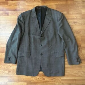 Gilberto Blazer with Notched Lapels and Wool Blend